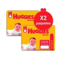 PACK X2 HUGGIES CLASSIC (M AL XXG) - comprar online