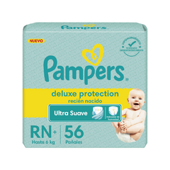 PAMPERS DELUXE PROTECTION x56UN (RN+) - comprar online