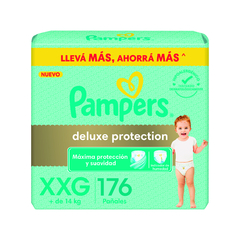 PACK X2 PAMPERS DELUXE PROTECTION PACK MENSUAL (G AL XXG) en internet