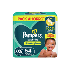 PAMPERS BABY-DRY PACK AHORRO (M al XXG) - tienda online