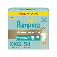 PAMPERS DELUXE PROTECTION PACK AHORRO (M al XXG) - Tienda Mi Pañal