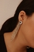 Ear cuff jade - semijoia - Isabela Cristina