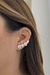 Ear Cuff Zircônias - semijoia