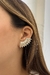 ear cuff Zircônias - semijoia