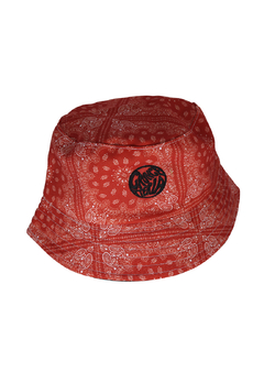 Bucket Grungetteria Paisley Vermelho na internet