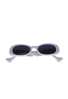 Óculos de Sol Grungetteria Acrônico Branco