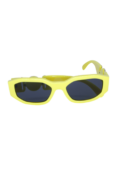 Óculos de Sol Grungetteria Chain Amarelo na internet