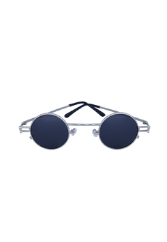 Óculos de Sol Grungetteria Record Prata - comprar online