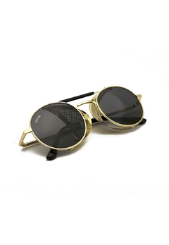 Óculos de Sol Grungetteria Easy Rider Dourado - comprar online