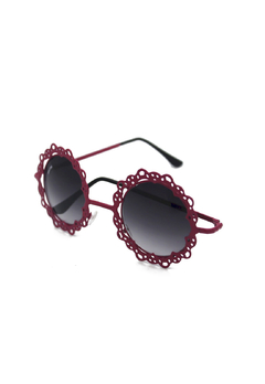 Óculos de Sol Grungetteria Flower Power Magenta - comprar online
