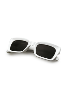 Óculos de Sol Grungetteria Beehive Branco - loja online