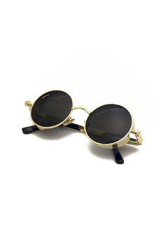 Óculos de Sol Grungetteria Sex Machine Dourado - loja online
