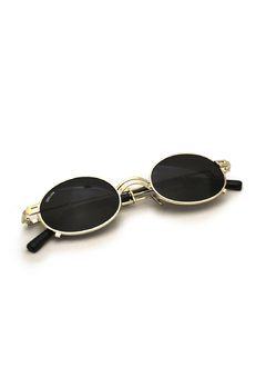 Óculos de Sol Grungetteria Smith Dourado - Grungetteria | Óculos Alternativo e Hype | Leve 3 e Pague 2