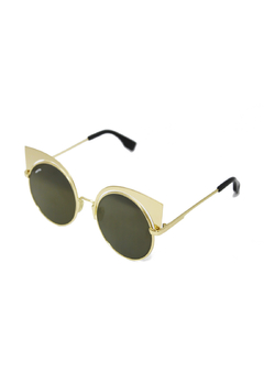 Óculos de Sol Grungetteria Cat Empire Dourado - comprar online