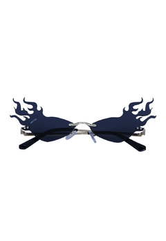 Óculos de Sol Grungetteria Fogo Nozoio Preto - comprar online