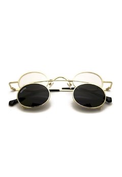 Óculos de Sol Grungetteria Miami Vice Dourado - Grungetteria | Óculos Alternativo e Hype | Leve 3 e Pague 2