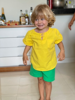 Imagem do Camisa Amarela Infantil - Peppenino