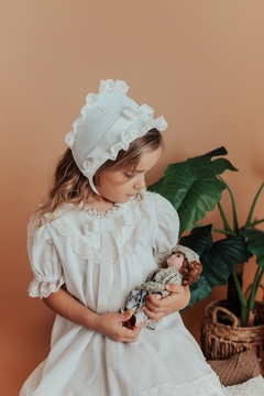 Vestido Antonella: Cambraia de Linho, Algodão e Renda (infantil) na internet