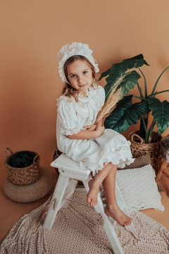 Vestido Antonella: Cambraia de Linho, Algodão e Renda (infantil) - comprar online