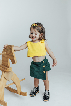 Short Saia Green LDA: Linho e Algodão (infantil) - comprar online