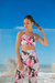 TOP CALA FLORES ROSA NEGRO - comprar online