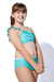 BIKINI SHOULDER AQUA