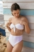 STRAPLESS CON NUDO BLANCO