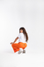 Pantalón 24Sie7e Naranja - comprar online