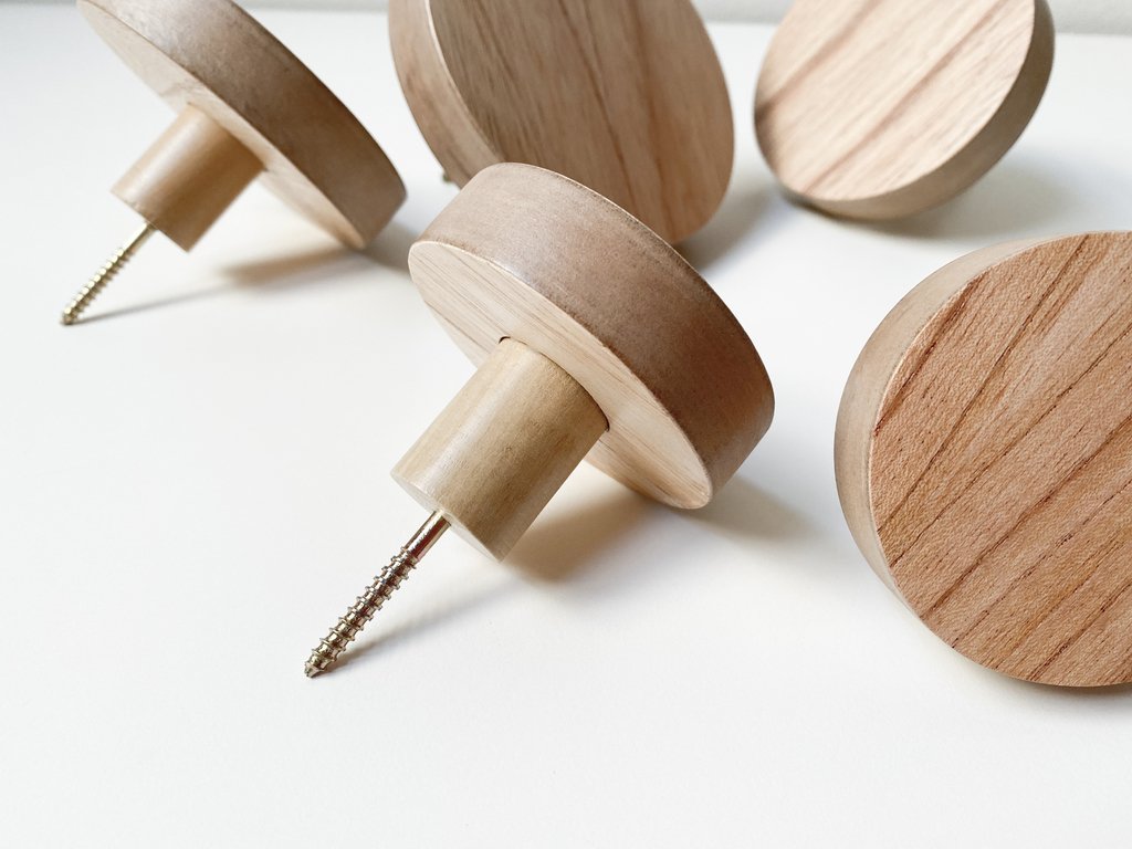 Perchero dot de madera hotsell