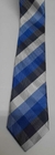 Gravata Fit -Gravata Xadrez tons de Azul - COD: ABT240 na internet