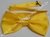 Gravata Borboleta - Amarelo Canário Liso em Cetim - COD: AF697