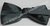 Gravata Borboleta - Cinza Chumbo Liso em Cetim - COD: AF707 - comprar online