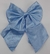 Gravata Borboleta Feminina - Azul Claro em Cetim - COD: KC245 na internet