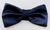 Gravata Borboleta Adulto - Azul Marinho Detalhada com Linhas diagonais - COD: HCC10