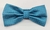 Gravata Borboleta - Azul Petróleo com Linhas Diagonais e Bolinhas Brancas - COD: JK570 - Império das Gravatas
