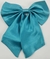 Gravata Borboleta Feminina - Azul Tifanny Escuro em Cetim- COD: KC240 - Império das Gravatas