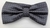 Gravata Borboleta - Cinza Chumbo com Linhas Diagonais e Bolinhas Brancas - COD: HB104 na internet