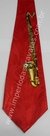 Gravata Tradicional - Vermelha com Clarone Dourado COD: KB137 - comprar online