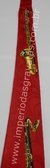 Gravata Tradicional - Vermelha com Clarone Dourado COD: KB137 na internet