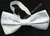 Gravata Borboleta - Branca em Cetim - COD: GB447 - comprar online