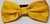 Gravata Borboleta - Amarelo Sol em Cetim - COD:GR7418