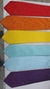 Kit com 6 gravatas quadriculadas coloridas - AR48