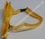 Gravata Borboleta - Amarelo Canário Detalhada em Linhas Diagonais - COD: HB151 na internet