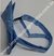 Gravata Borboleta - Azul Serenity Detalhada em Linhas Diagonais - COD: HB155 na internet