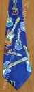 Gravata Tradicional - Azul Royal com Multi Guitarras-COD: RB152 na internet