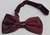 Gravata Borboleta - Marsala Escura Lisa em Cetim - COD: BS4441 - loja online