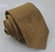 Gravata Semi Slim - Ouro Envelhecido com Multi Quadros Diagonais - COD: JK595 - loja online