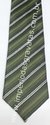 Gravata Tradicional - Verde Musgo com Listras em Branco e Preto - COD: KC268 - comprar online