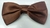 Gravata Borboleta - Marrom Chocolate em Cetim - COD: JK573 - Império das Gravatas