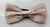 Gravata Borboleta - Nude Acetinado - COD: KL176